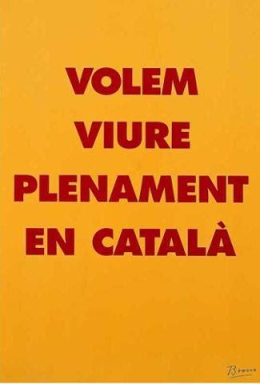 Volem viure plenament en català