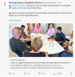 Twitter Conselleria Agricultura 1