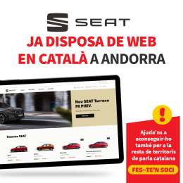 Seat estrena web en català a Andorra