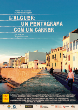 Cartell «L’Alguer: un pentagrama com un carrer»