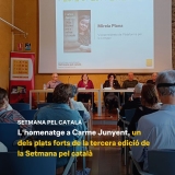 La tercera edició de la Setmana pel català homenatja Carme Junyent i reivindica la llengua en tots els àmbits