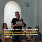 Presentem una moció a l’Ajuntament de Cerdanyola del Vallès per l’incompliment del RULC