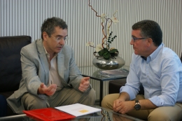 reunió amb Ferran Puchades