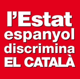L'Estat discrimina el català