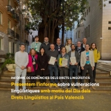 Presentem l’informe sobre vulneracions lingüístiques amb motiu del Dia dels Drets Lingüístics al País Valencià