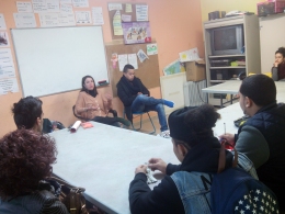 Presentació voluntariat lingüístic jove al Poble-Sec