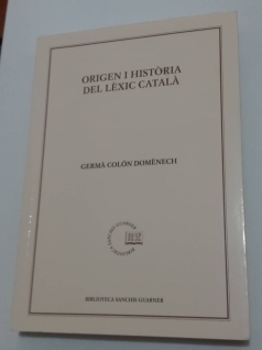 Origen i història del lèxic català_Germà Colón