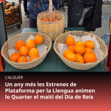 Un any més les Estrenes de Plataforma per la Llengua animen lo Quarter el maití del Dia de Reis a l'Alguer