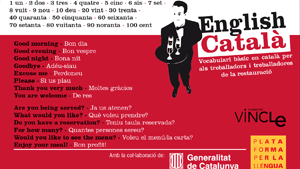 Catalán Básico. Vocabulario y frases útiles.
