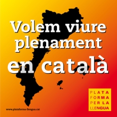 Volem viure plenament en català