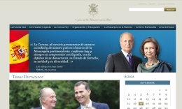 Una imatge del web de la Casa reial.