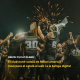 Els Grizzlys Catalans, club de futbol americà del Rosselló, incorporen el català al web i a la botiga digital