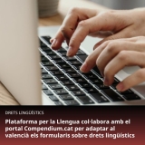 Col·laborem amb el portal Compendium.cat per adaptar al valencià els formularis sobre drets lingüístics
