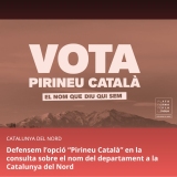 Defensem l’opció “Pirineu Català” en la consulta sobre el nom del departament a la Catalunya del Nord