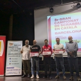 El tercer Gran Campionat de Scrabble de Barcelona reuneix una quarantena de participants d'arreu dels territoris de parla catalana